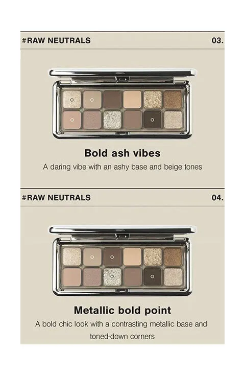 [3CE] Eyeshadow Palette New Take Edition - Raw Neutrals (0.33 fl.oz)