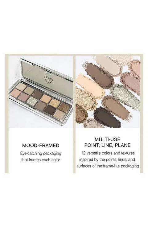 [3CE] Eyeshadow Palette New Take Edition - Raw Neutrals (0.33 fl.oz)