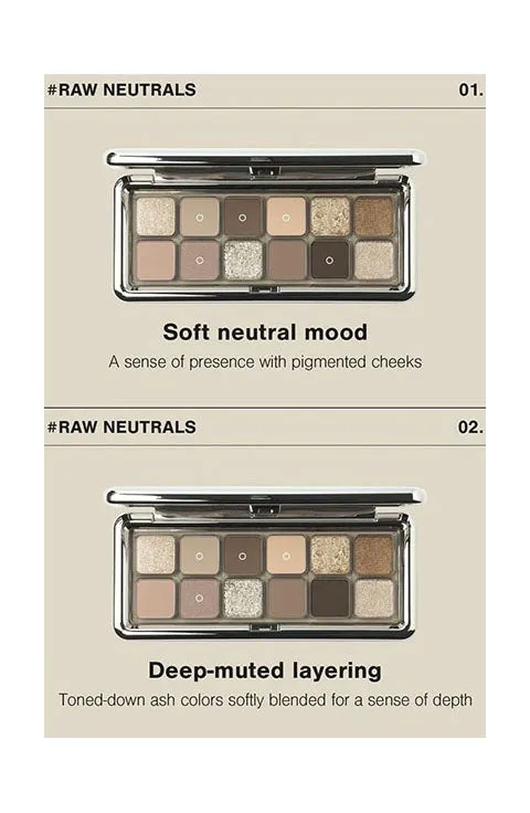 [3CE] Eyeshadow Palette New Take Edition - Raw Neutrals (0.33 fl.oz)