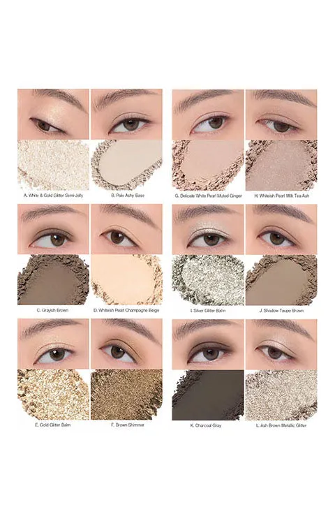 [3CE] Eyeshadow Palette New Take Edition - Raw Neutrals (0.33 fl.oz)