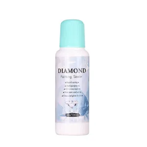 3x100ml Diamond Painting Sealer Conserver Permanent Hold Shine Effect Agent