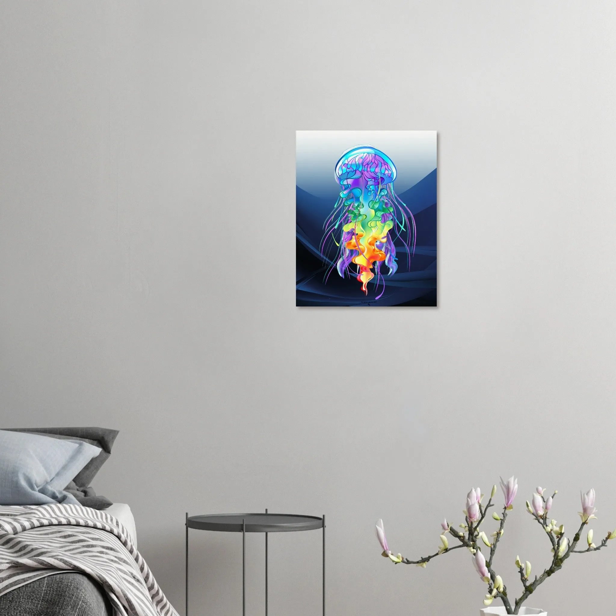 Abstract Jellyfish Museum-Quality Matte Paper Poster