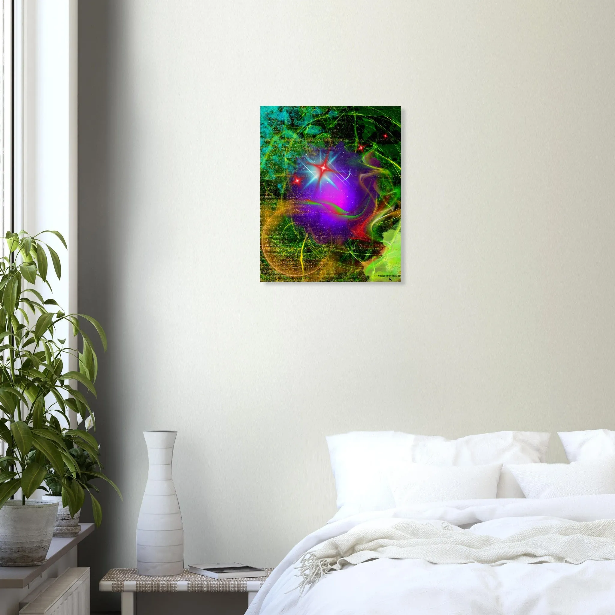 Abstract Nebula Museum-Quality Matte Paper Poster