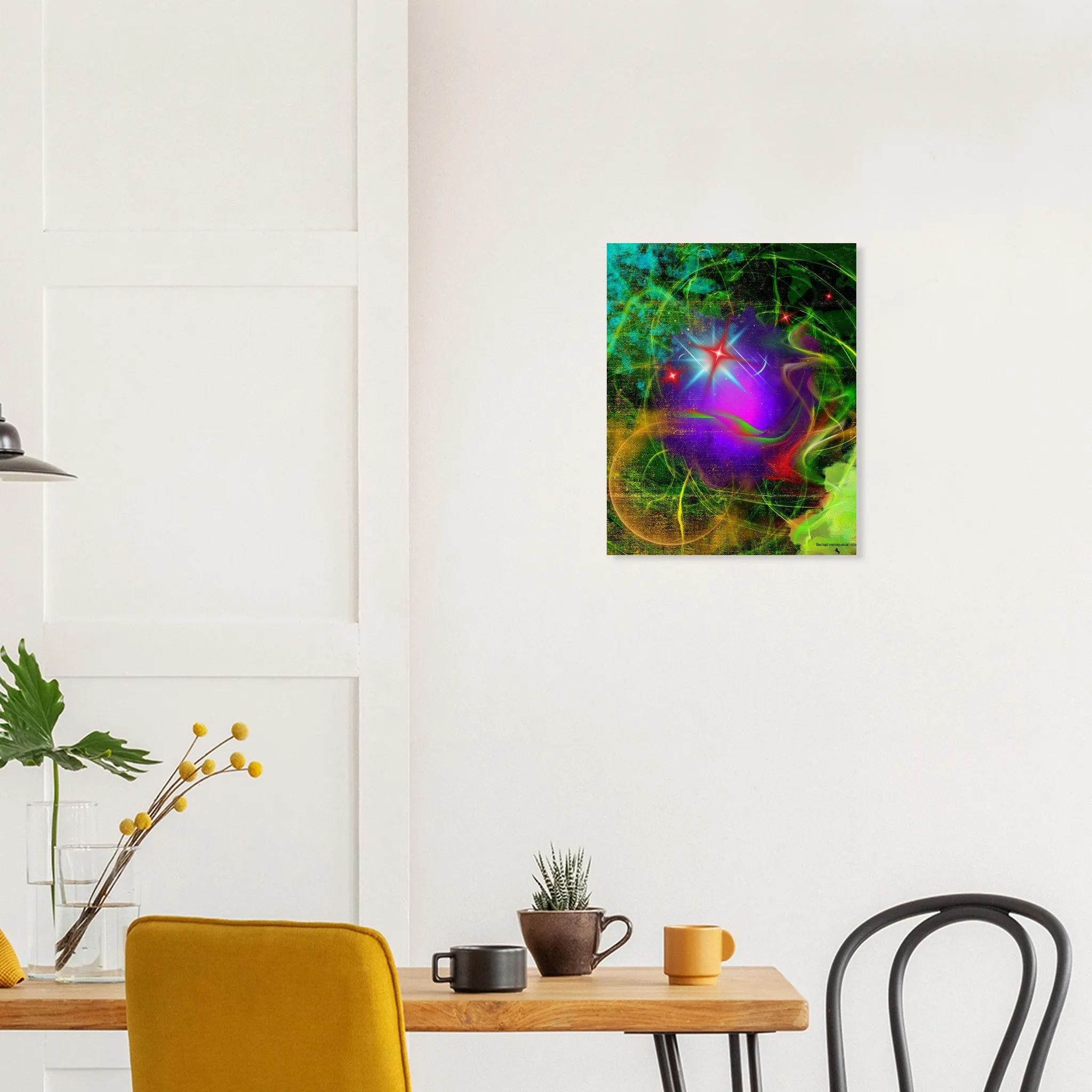 Abstract Nebula Museum-Quality Matte Paper Poster