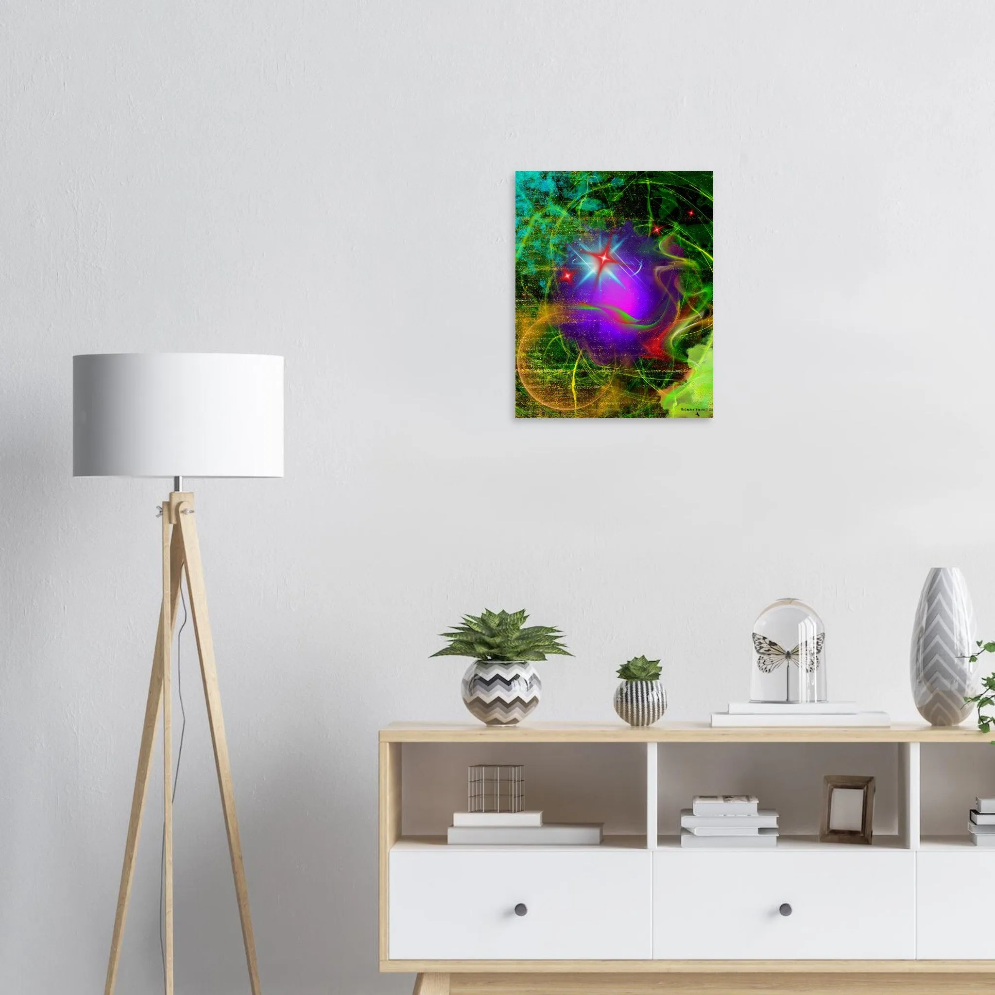 Abstract Nebula Museum-Quality Matte Paper Poster