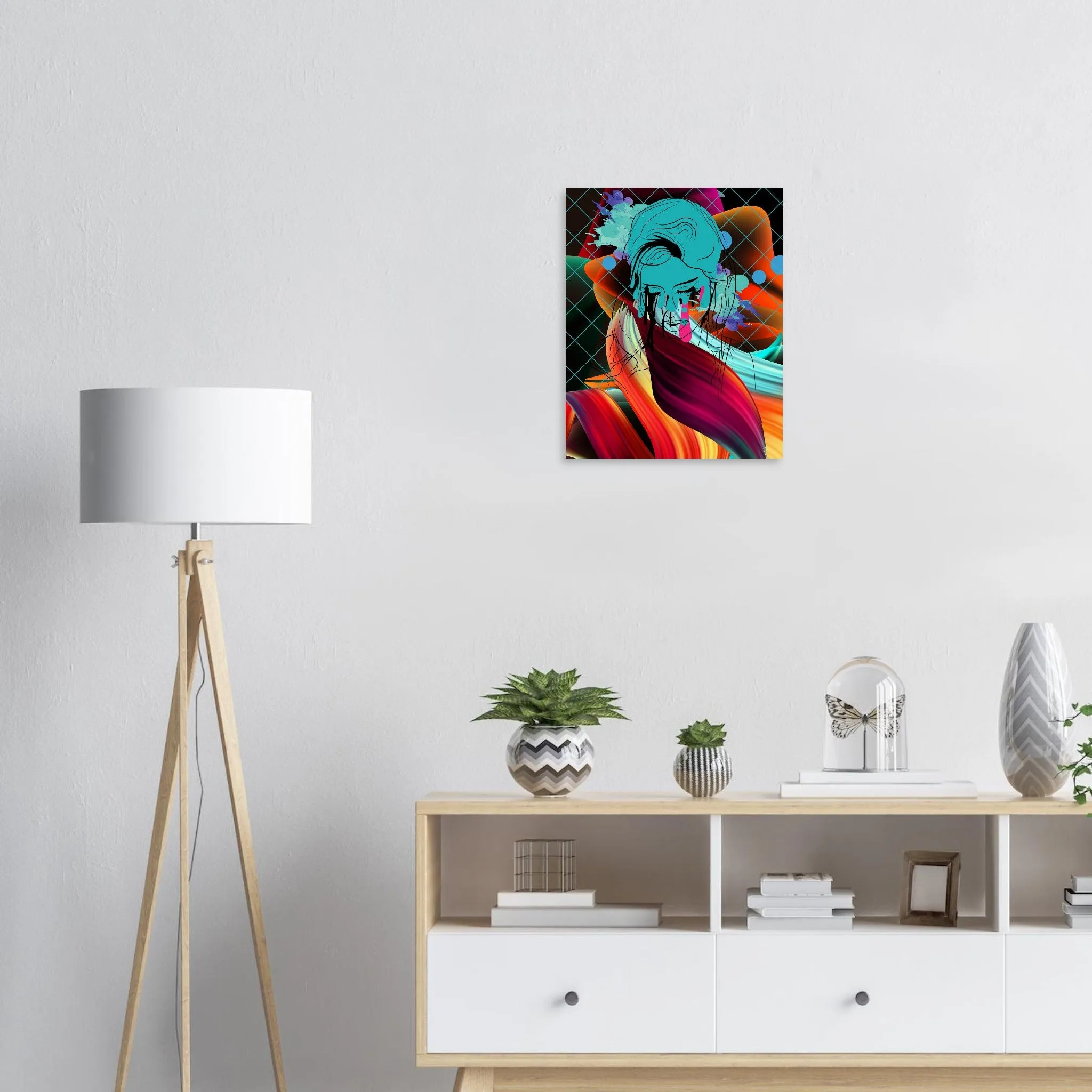 Abstract woman Museum-Quality Matte Paper Poster