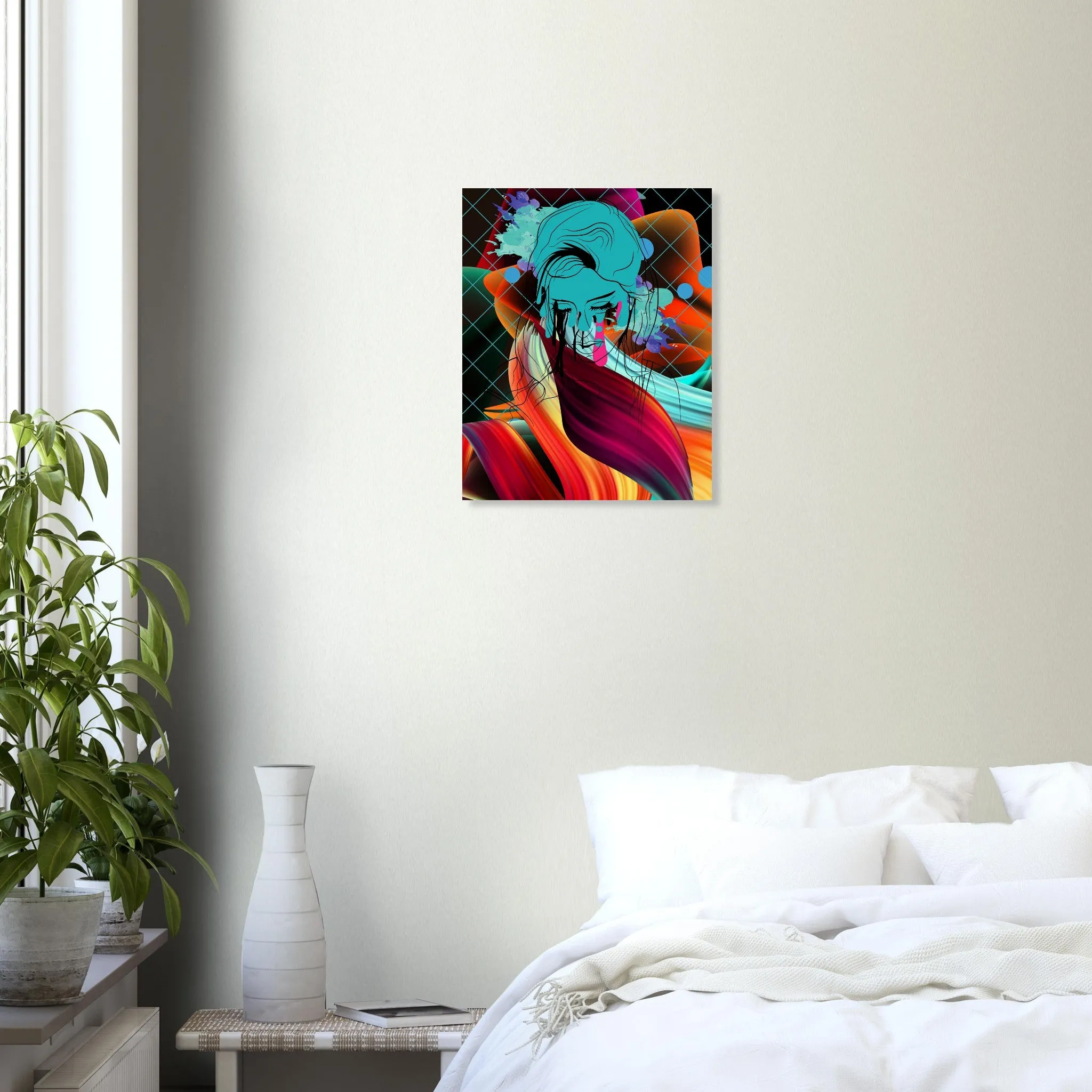 Abstract woman Museum-Quality Matte Paper Poster