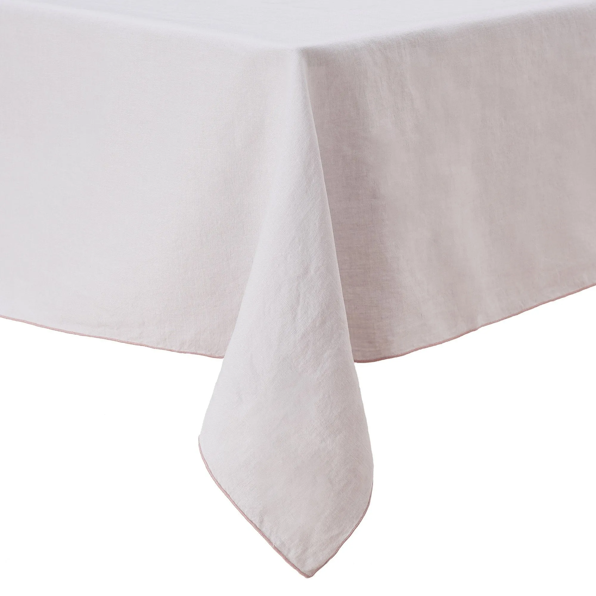 Alvalade Tablecloth [Light grey/Powder Pink]