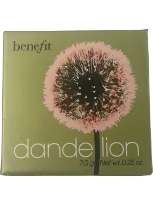 Benefit Cosmetics Dandelion Blusher Pink Soft Radiance Face Powder