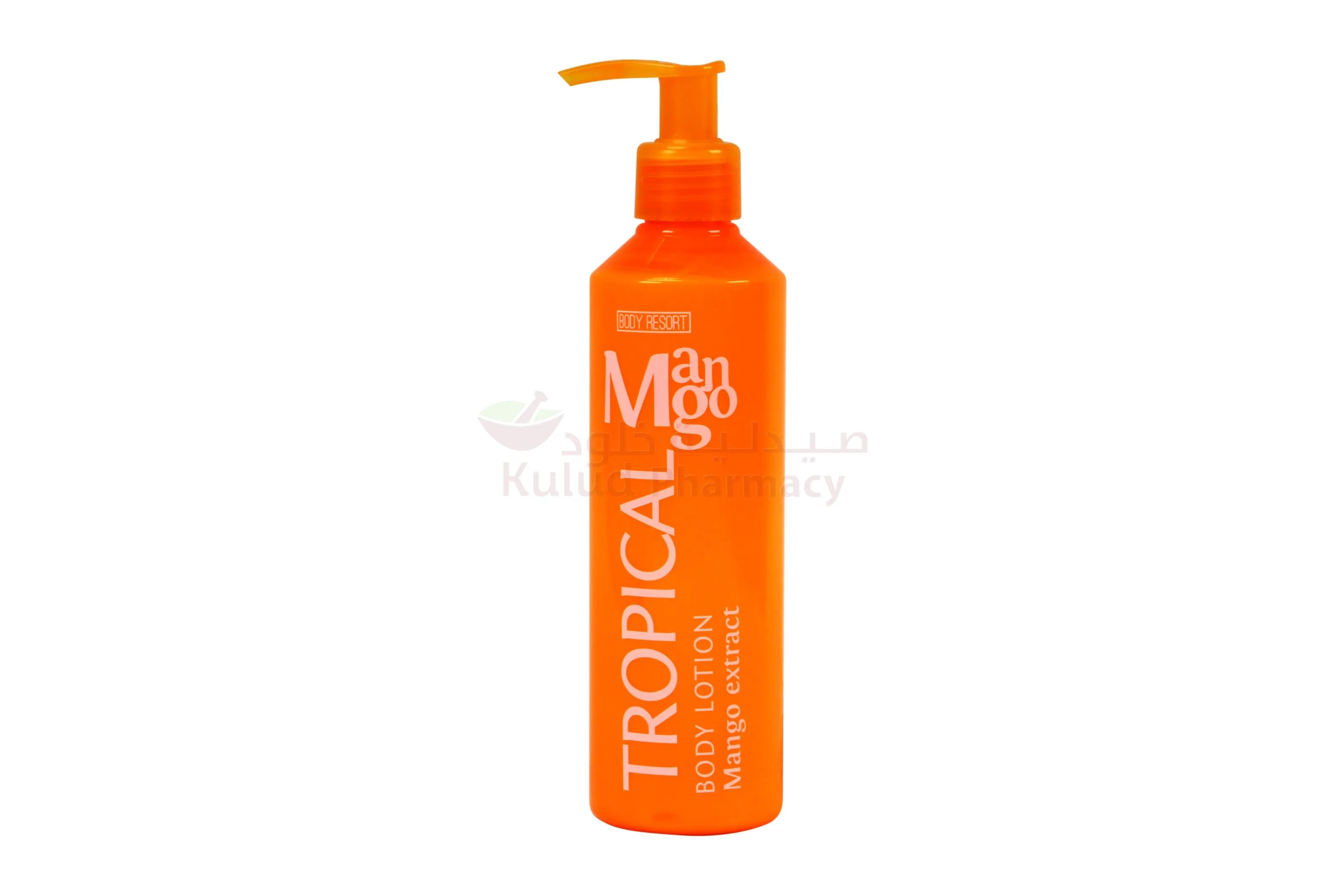 Body Resort Clear Orange Bottle Body Lotion 250 ML