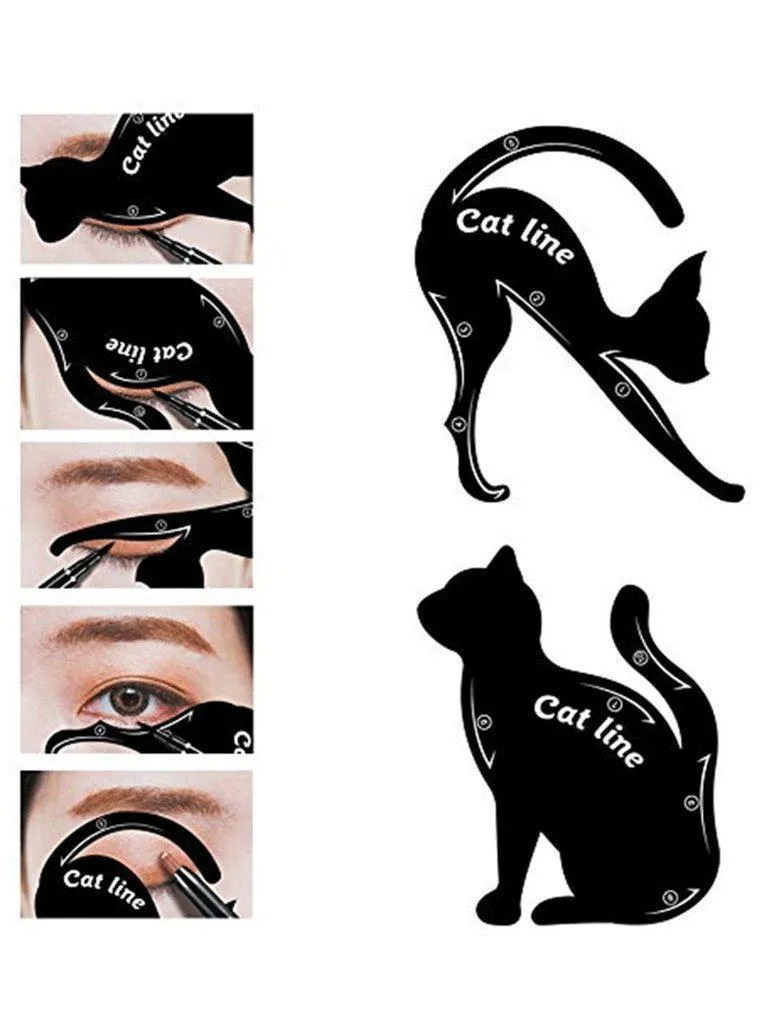 Cat Eyeliner Stencil