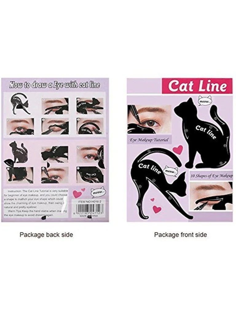 Cat Eyeliner Stencil