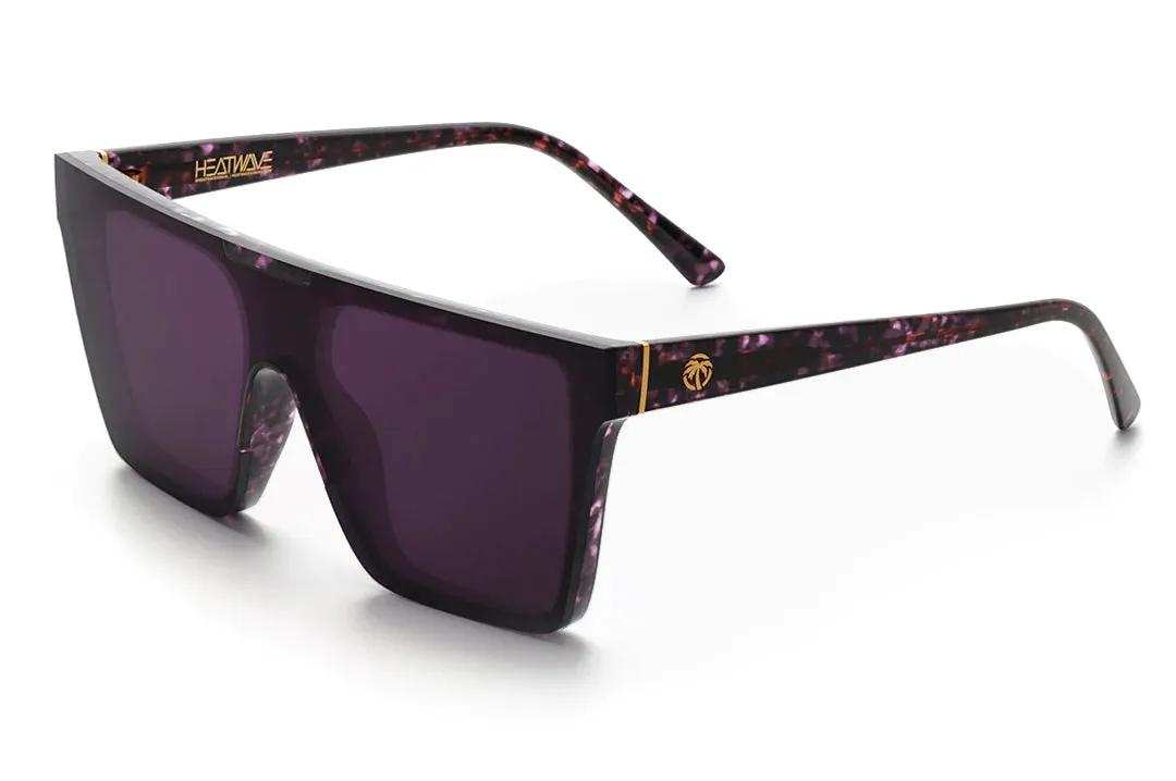 CLARITY SUNGLASSES: Velvet Tortoise - Polarized Purple Lens