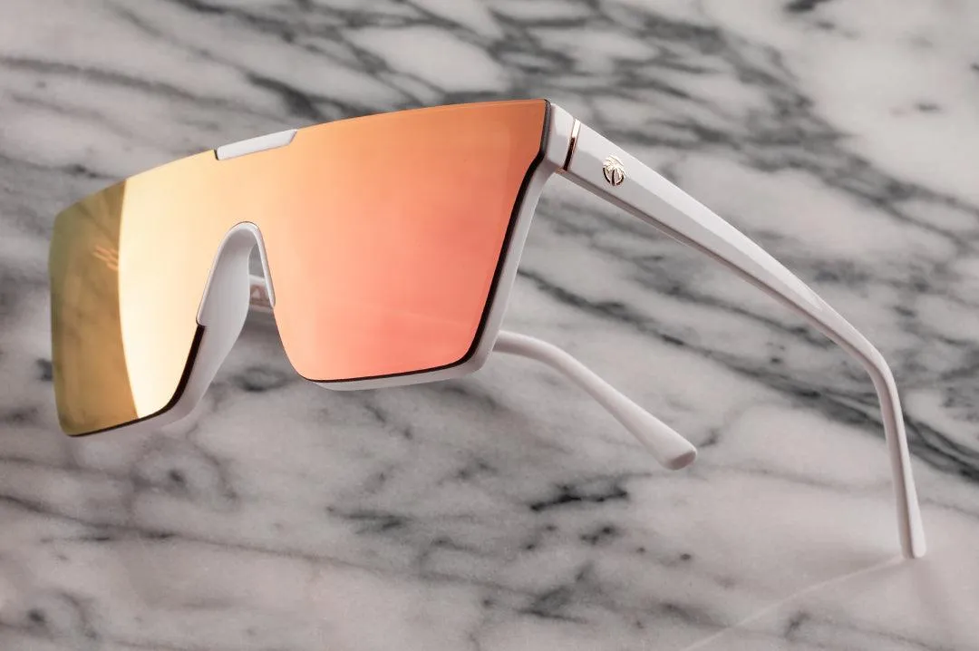 CLARITY SUNGLASSES: WHITE (SPECTRUM LENS)