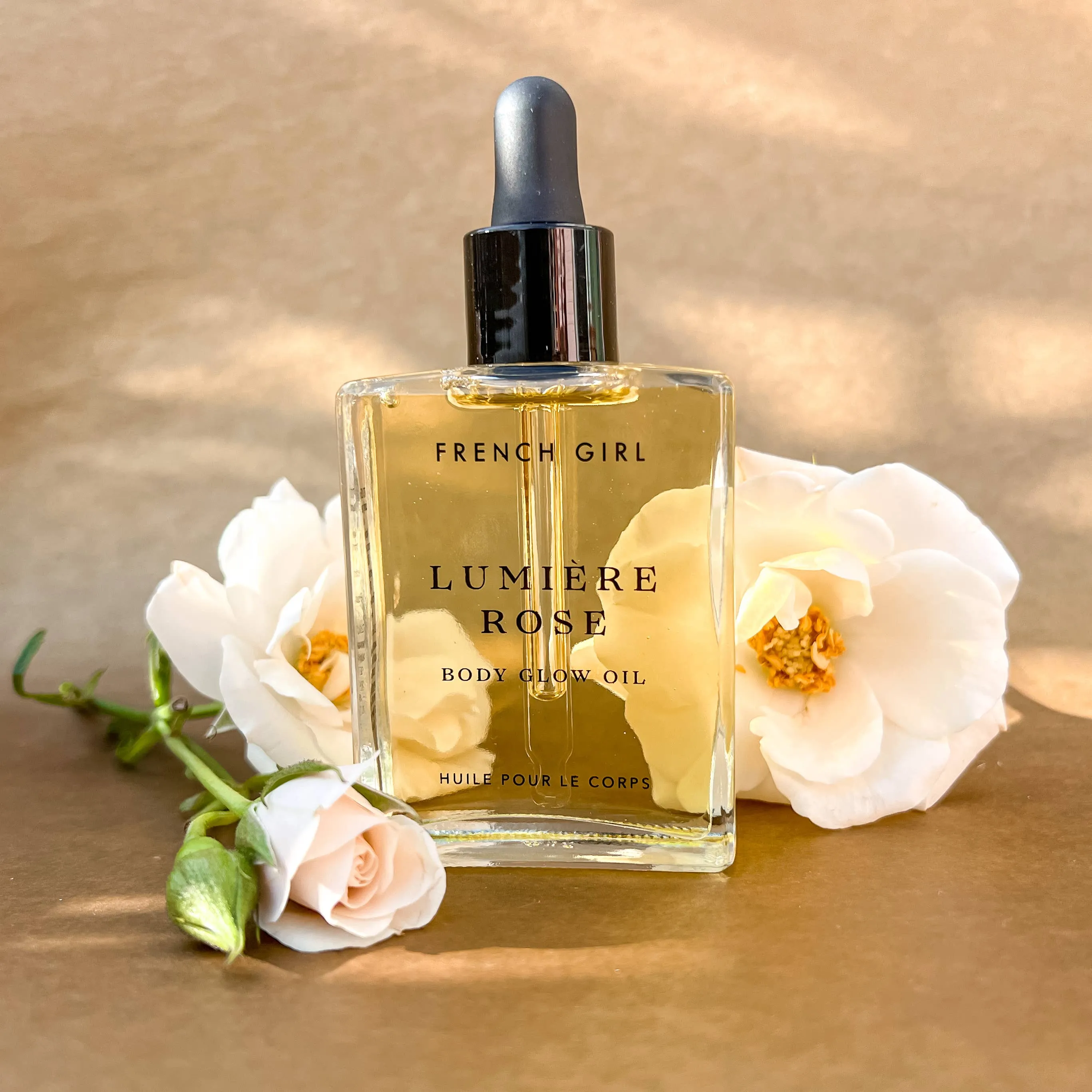 French Girl Lumière Body Glow Oil Rose