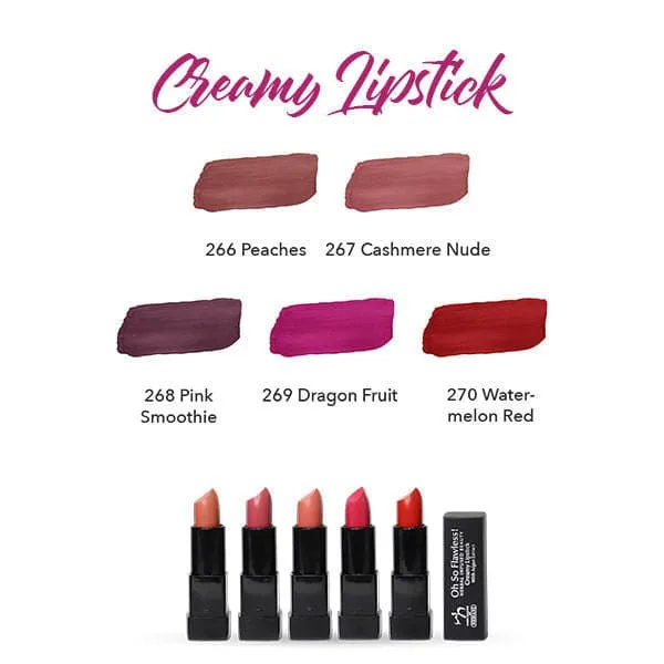 Hemani Herbal Infused Beauty Creamy Lipstick - Dragon Fruit