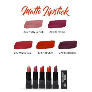 Hemani Herbal Infused Beauty Matte Lipstick - Hot Chilli