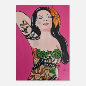 Irish Stout Girl - Prints