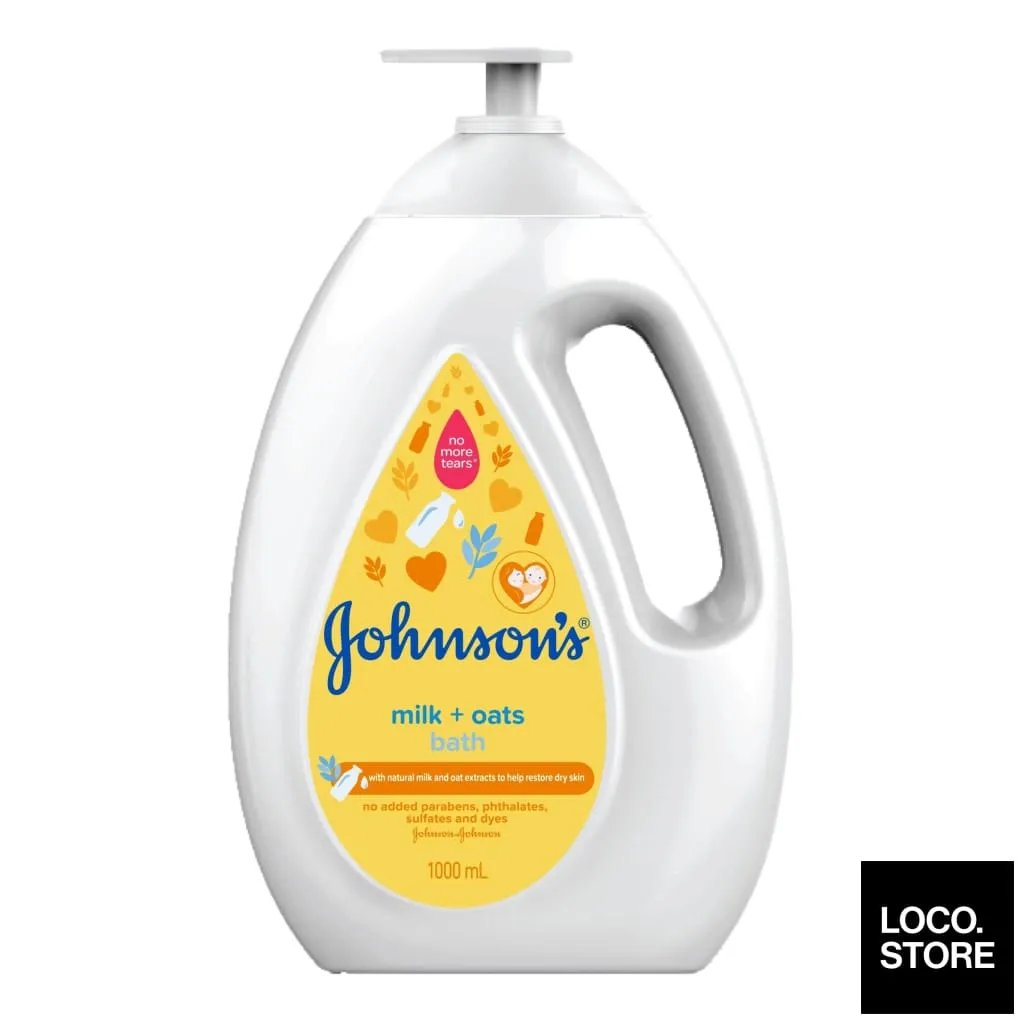 Johnsons Baby Bath Milk   Oat 1000ml