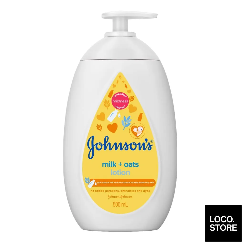 Johnsons Baby Lotion Milk   Oat 500ml