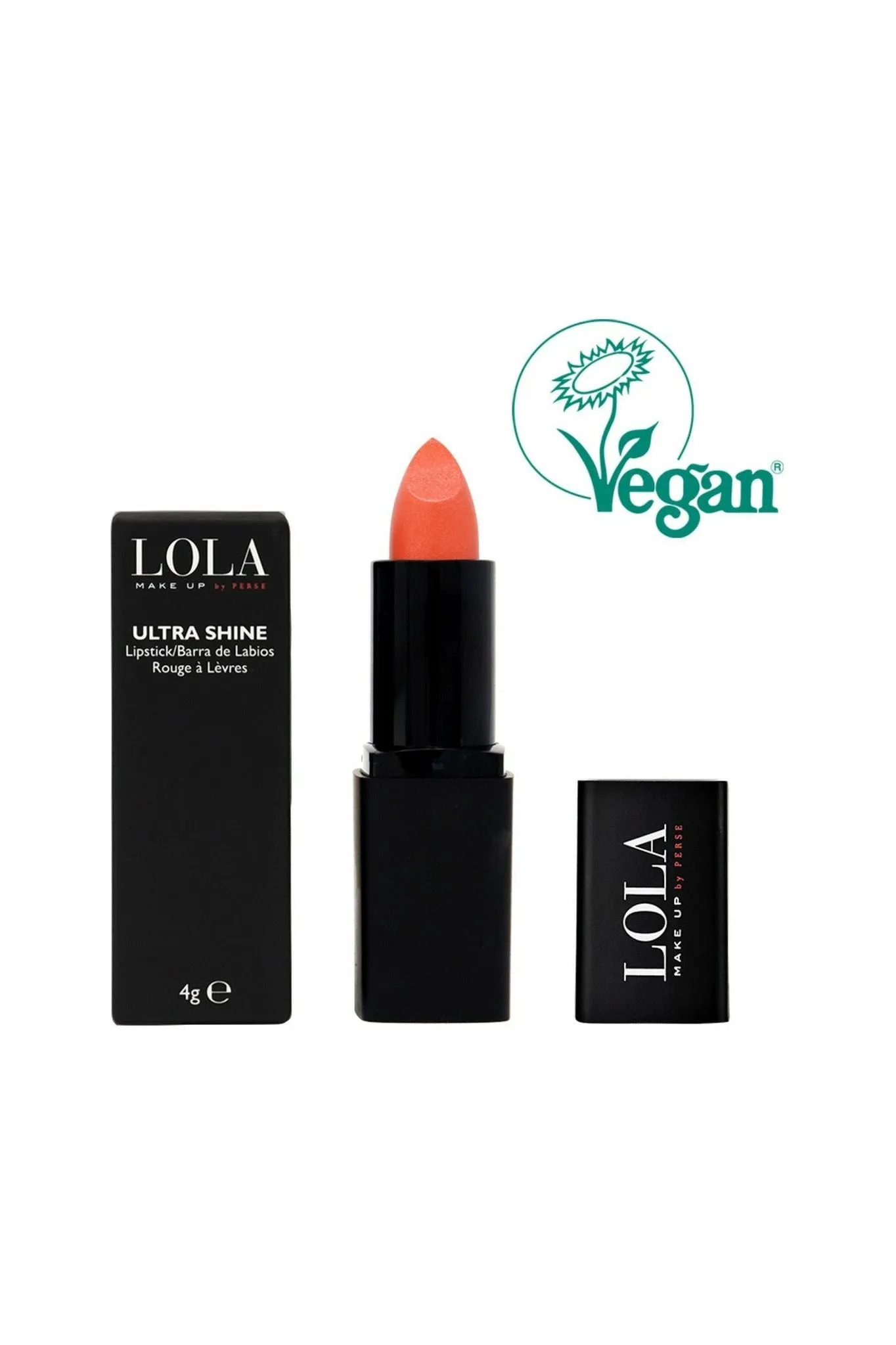 Lola Make up Ultra Shine Lipstick - Coral Kiss