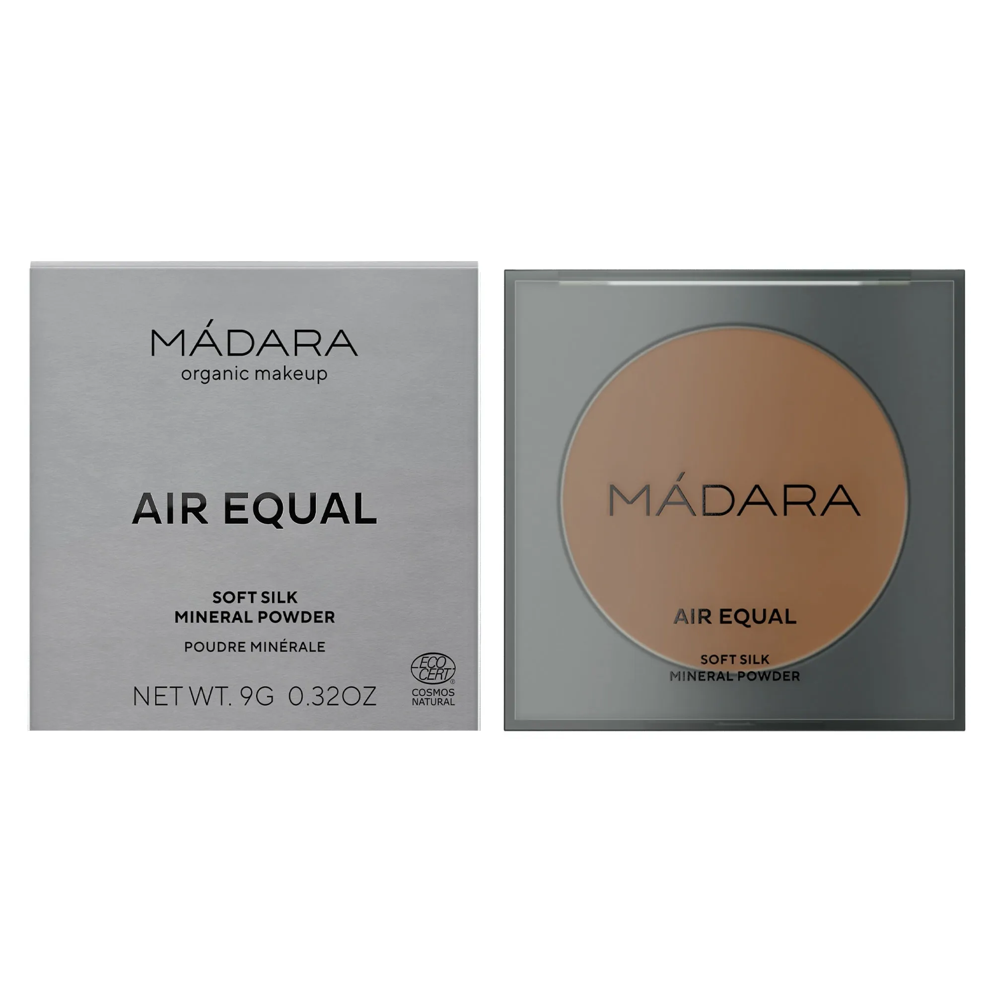 MADARA AIR EQUAL Soft Silk Mineral Powder, #3 DEEP 9g