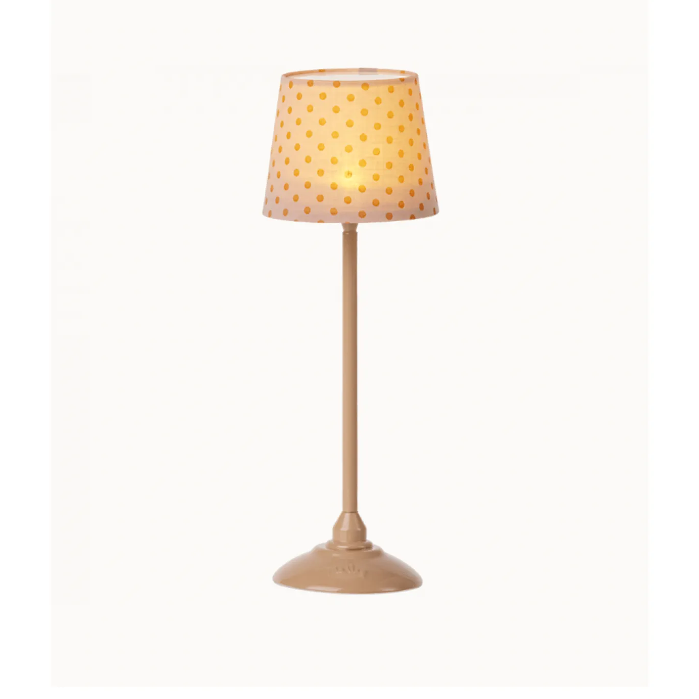 Maileg Miniature Floor Lamp- Dark Powder