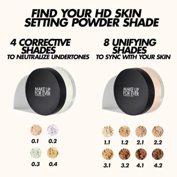 Make Up For Ever Hd Skin Setting Powder (1.2 Light Beige)