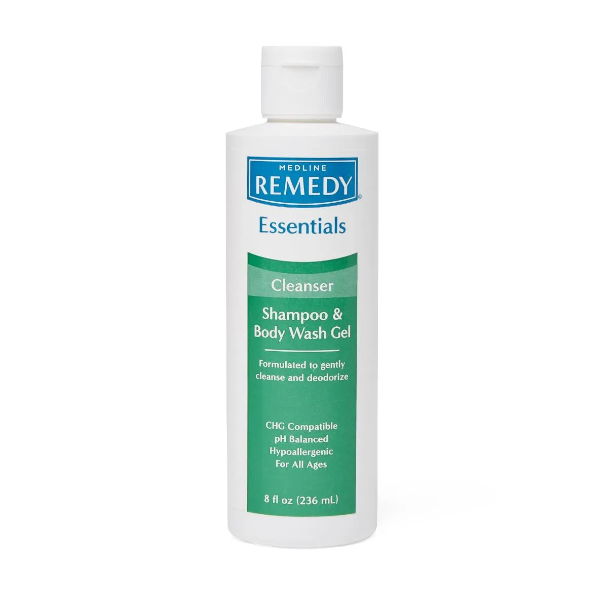 Medline Remedy Essentials Shampoo and Body Wash Gel