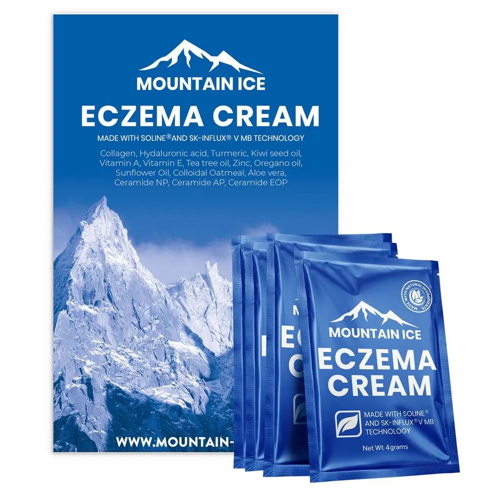 Mountain Ice Eczema Cream (Rebuild Skins Barrier   Retain Moisture Better) (Sample Pack)