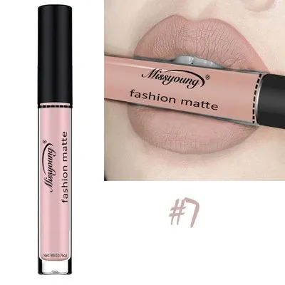 Non-stick matte lip gloss