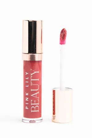 Pink Lily Beauty Blooming Gloss Tinted Lip Oil - Berry Bold