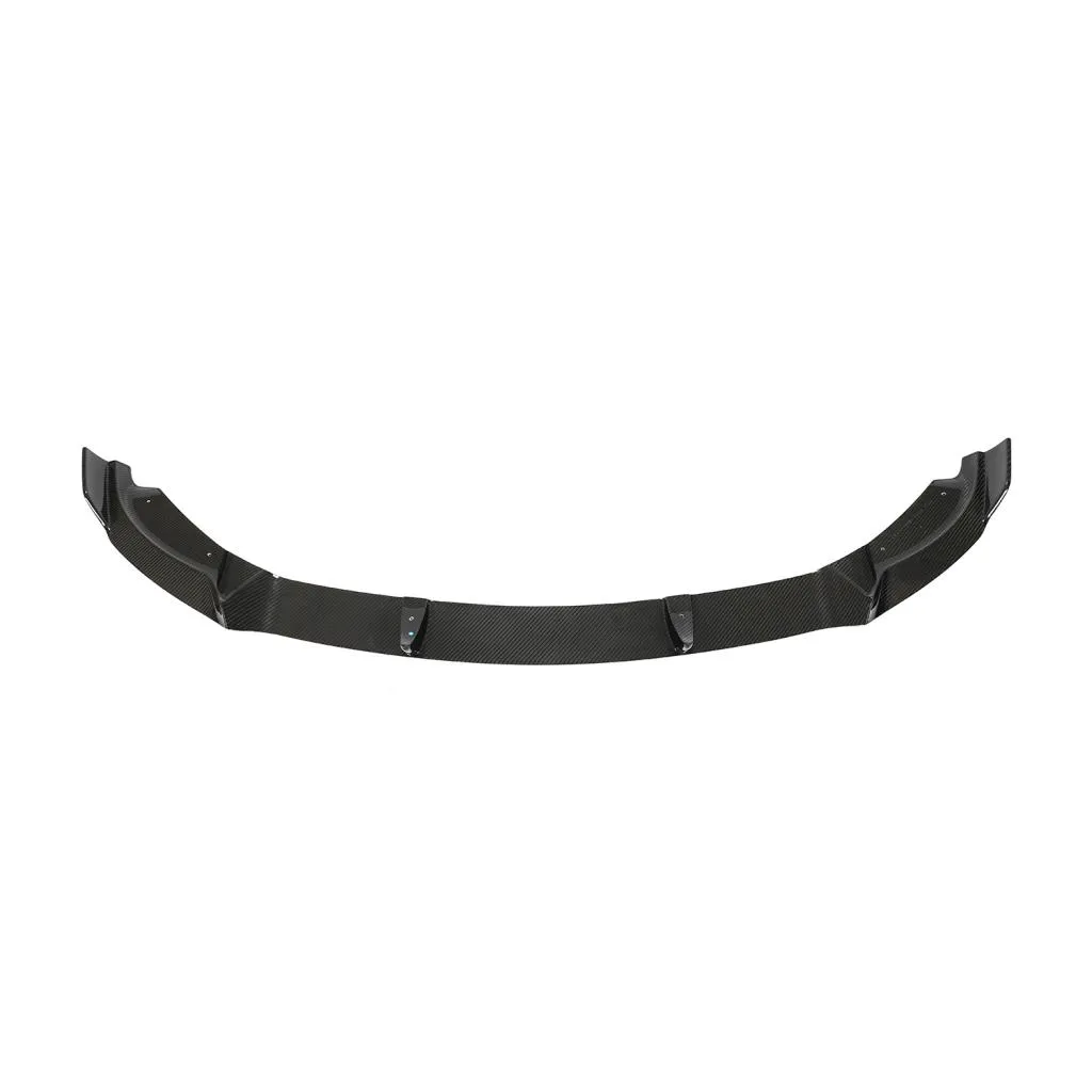 Real Carbon Fiber Front Lip V-Style Spoiler for Tesla Model Y 2020-2024