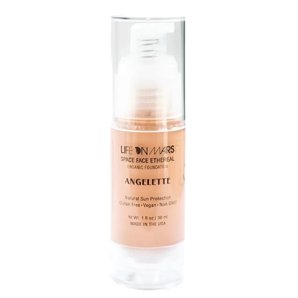 Space Face Ethereal Organic Liquid Foundation – Angelette