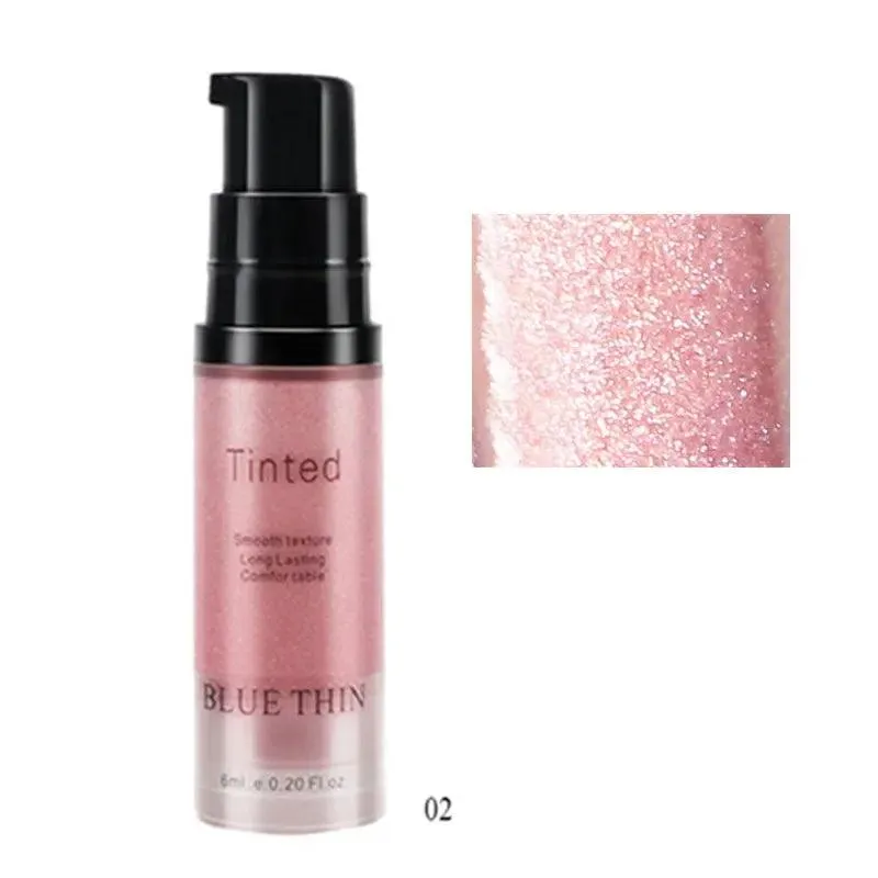 Sparkling Glitter Highlighter Spray: Glamorous Radiant Makeup Glow