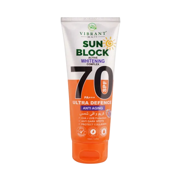 Vibrant Beauty Sun Block Anti Aging Spf70 150ml